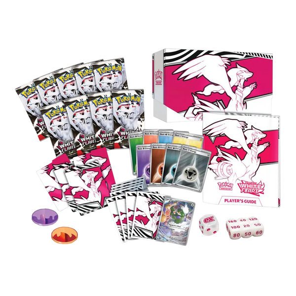 White Flare Elite Trainer Box