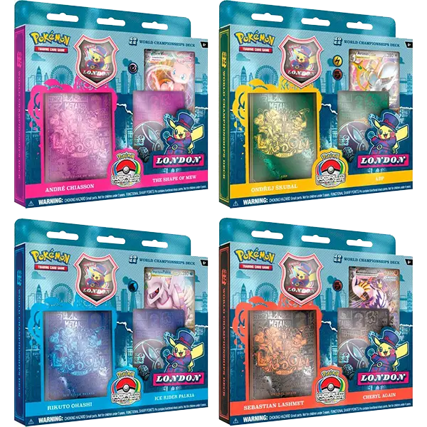2022 Pokemon World Championships Decks (Set of 4) 2022 Pokemon World Championships Decks (Set of 4)