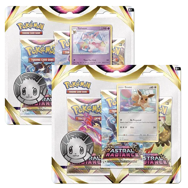 Sword & Shield: Astral Radiance - 3 Booster Blister Case (24 Blisters) Sword & Shield: Astral Radiance - 3 Booster Blister Case (24 Blisters)