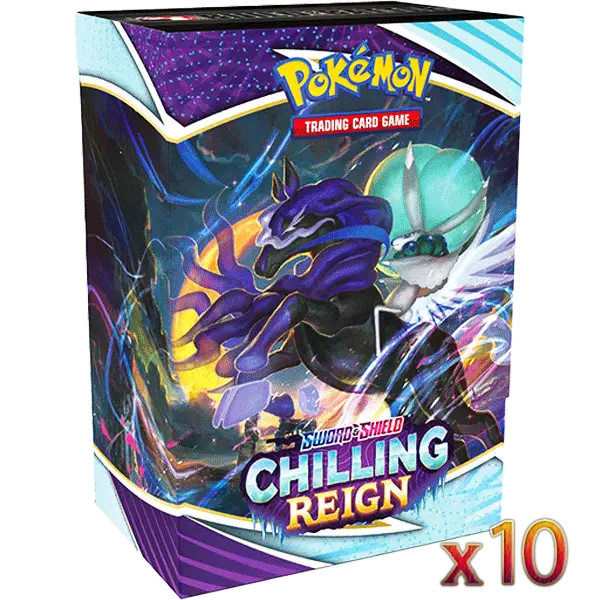 how many packs in chilling reign booster box Sword & Shield: Chilling Reign