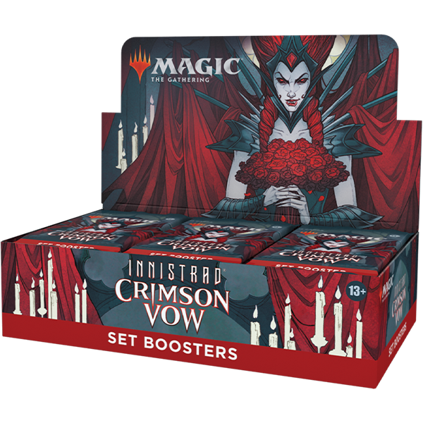 Innistrad: Crimson Vow Set Booster Box Display Innistrad: Crimson Vow Set Booster Box Display