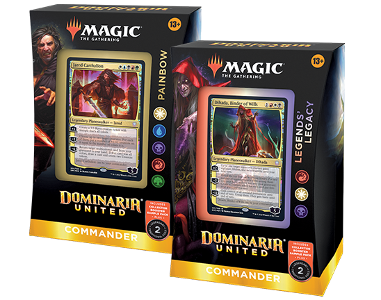 mtg commander decks near me Dominaria United Commander Deck Display (Set of 2)
