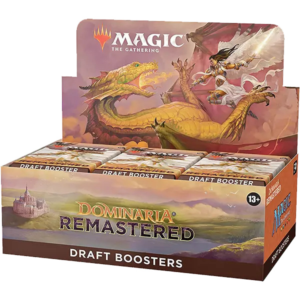 mtg draft booster boxes Dominaria Remastered Draft Booster Box Display