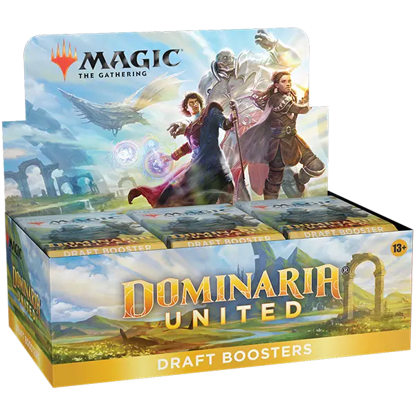 Magic the Gathering - Draft Booster Box Dominaria United Magic the Gathering - Draft Booster Box Dominaria United