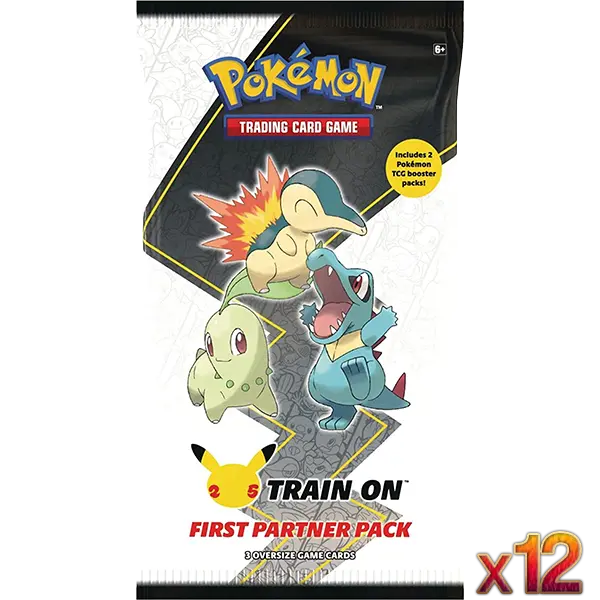 pokemon johto booster box First Partner Pack: Johto Display (12 Packs)