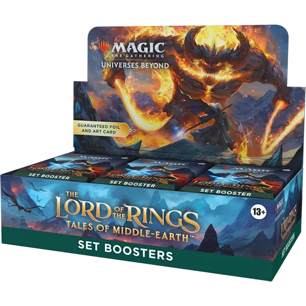 MTG: Lord of the Rings Tales of Middle-Earth Set Booster Box Display MTG: Lord of the Rings Tales of Middle-Earth Set Booster Box Display