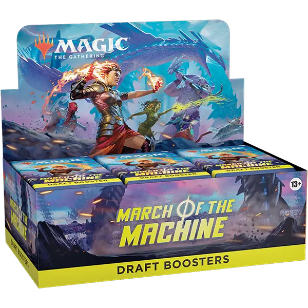March of the Machine Draft Booster Box Display March of the Machine Draft Booster Box Display