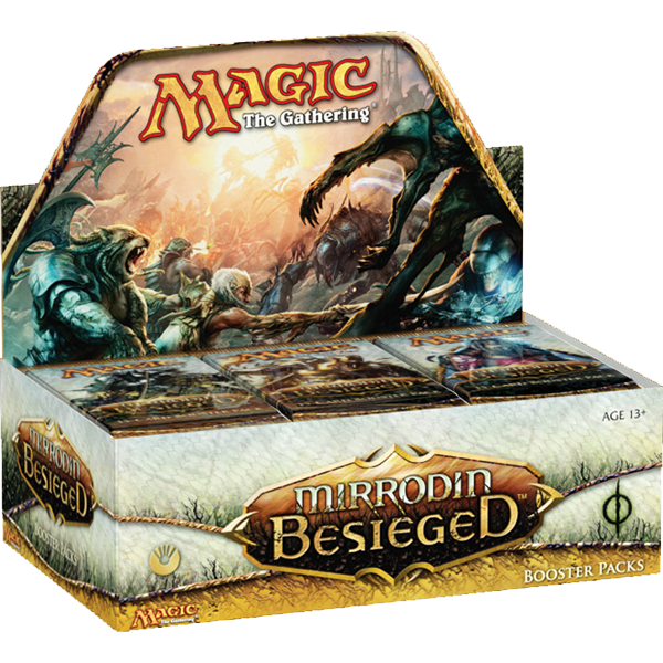 ebay mtg booster box Mirrodin Besieged Draft Booster Box Display