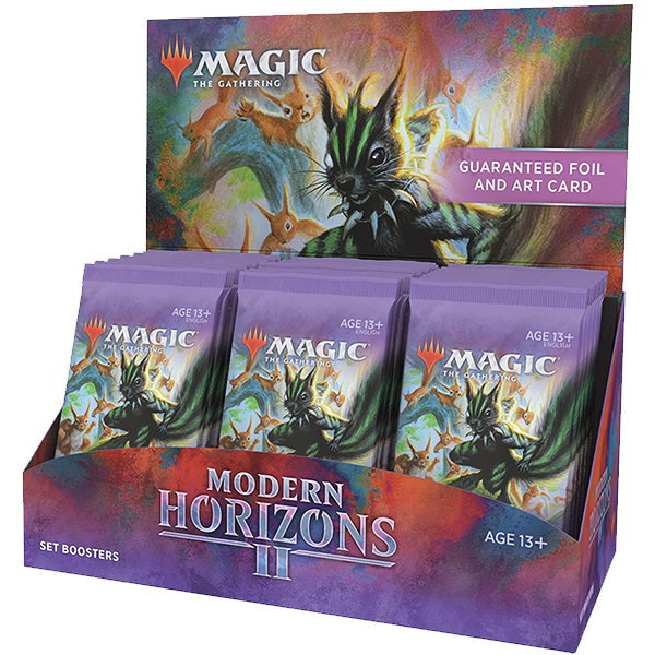 mtg art cards modern horizons Modern Horizons 2 Set Booster Box Display