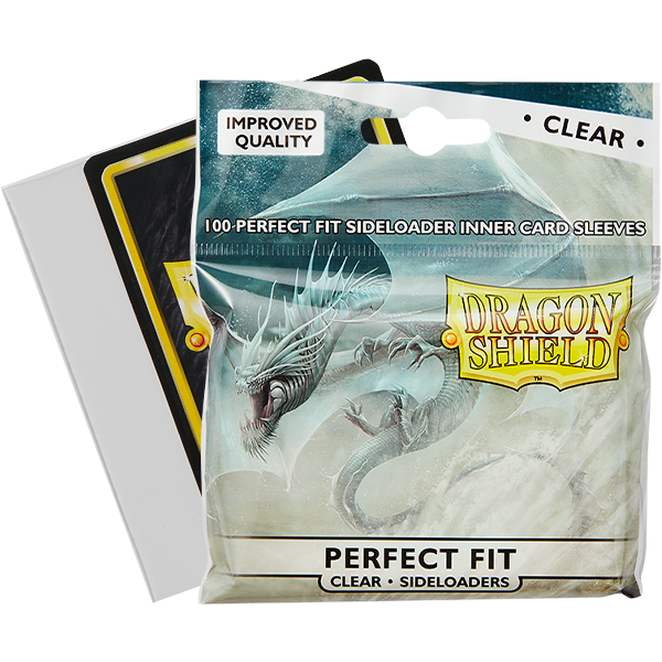 Dragon Shield Sleeves Perfect Fit Sideloader Clear