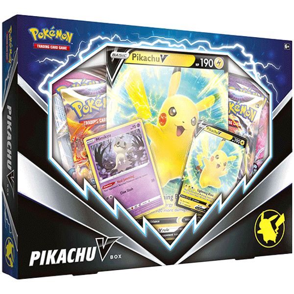 Pikachu V Box