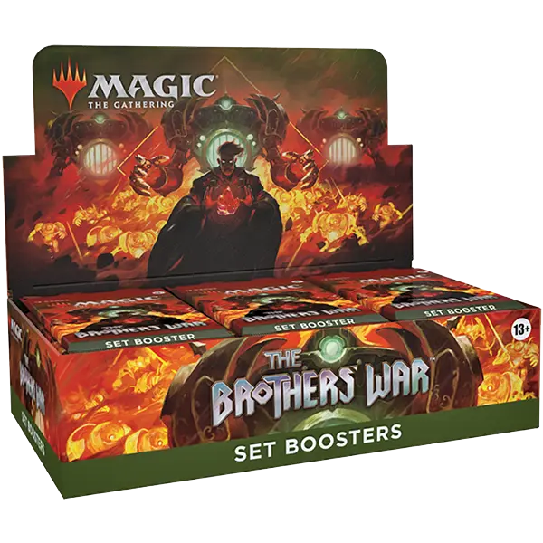 The Brothers' War Set Booster Box Display The Brothers' War Set Booster Box Display