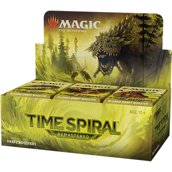 time spiral draft booster box Time Spiral Remastered Draft Booster Box Display