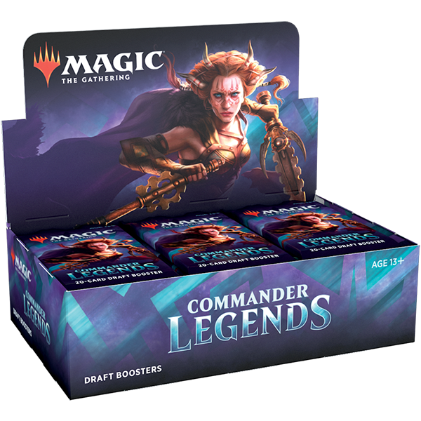 commander legends booster box case Commander Legends Draft Booster Box Display