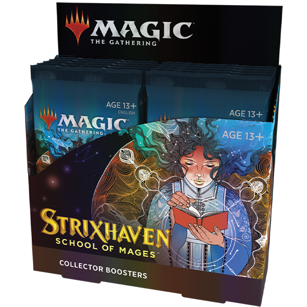strixhaven collector booster box case Strixhaven: School of Mages Collector Booster Box Display