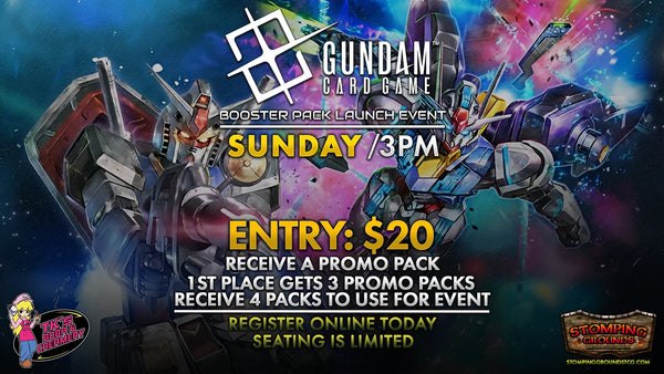 GUNDAM CARD GAME: Booster Pack Launch Event (Hosted @TK's Boba & Creamery)