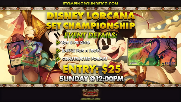 Disney Lorcana: Fabled Set Championship Entry