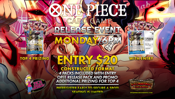 One Piece TCG: A Fist of Divine Speed Release