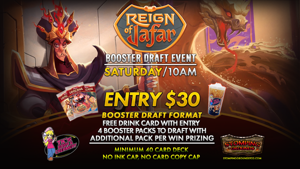 Disney Lorcana: Reign of Jafar Draft Event