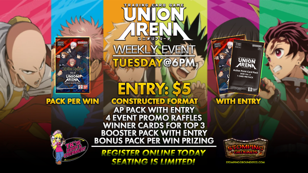 Union Arena: Weekly Event Entry (Hosted @ TK's Boba & Creamery)