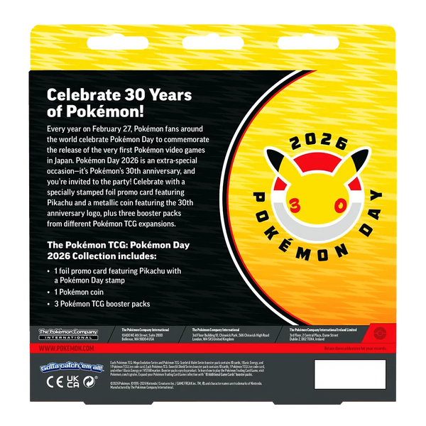 2026 Pokemon Day Collection