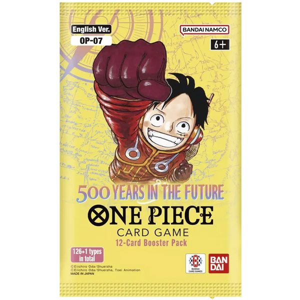 500 years in the future - booster box One Piece TCG: 500 Years in the Future Booster Box Case (Contains 12) (OP-07)