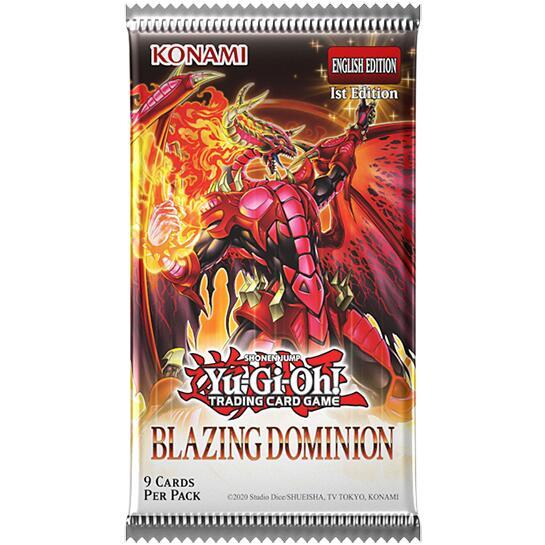 Yu-Gi-Oh!: Blazing Dominion Booster Pack [1st Edition]