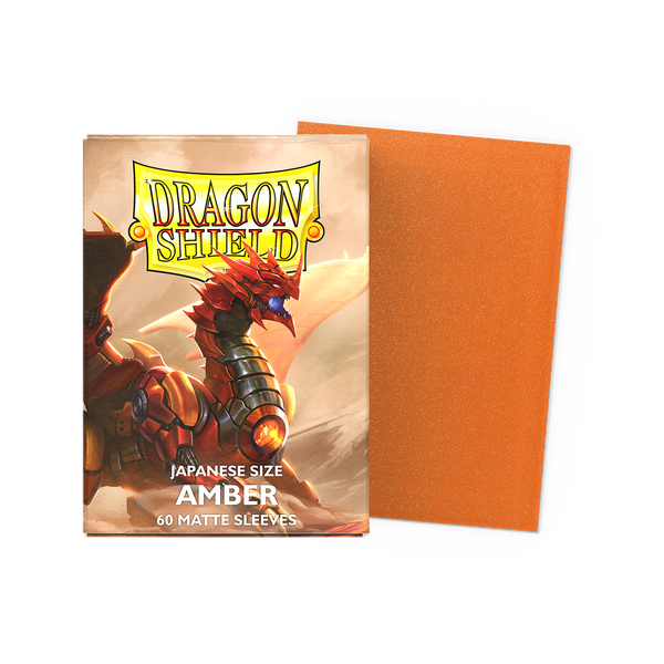Dragon Shield Game Sleeves Matte 60Ct Pack [Japanese Size]