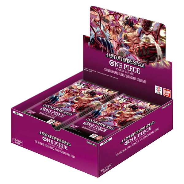 [PREORDER] One Piece A Fist of Divine Speed Booster Box [OP11]