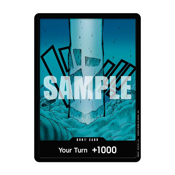 one piece card game your turn 1000 +1000 Foil One Piece Card Game: "Don!!