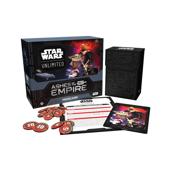 [PREORDER] Star Wars Unlimited: Ashes of the Empire Prerelease Box