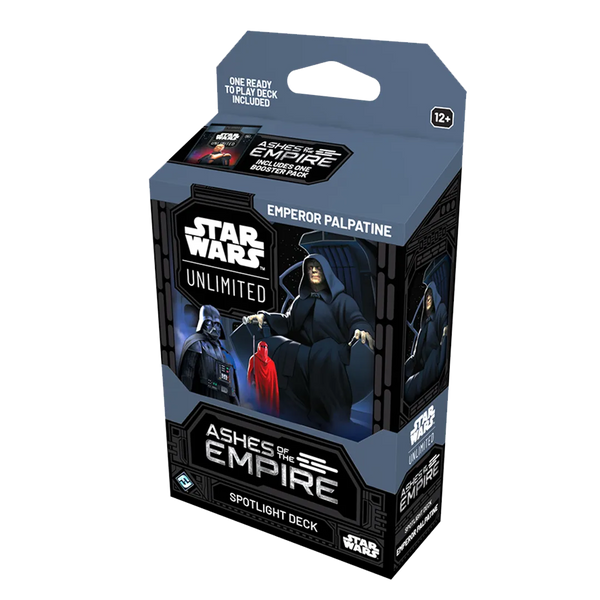 [PREORDER] Star Wars Unlimited: Ashes of the Empire Spotlight Deck [Emperor Palpatine]