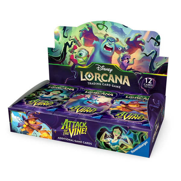 disney lorcana booster box release date Disney Lorcana: Attack of the Vine! Booster Box