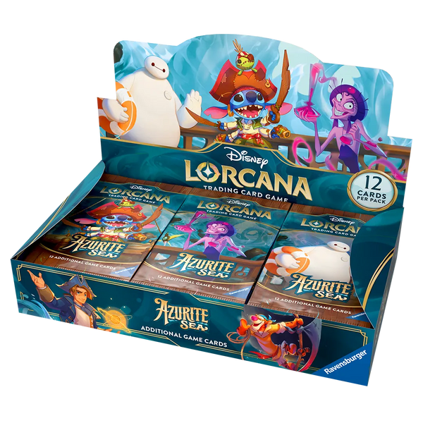 Disney Lorcana: Azurite Sea Booster Display