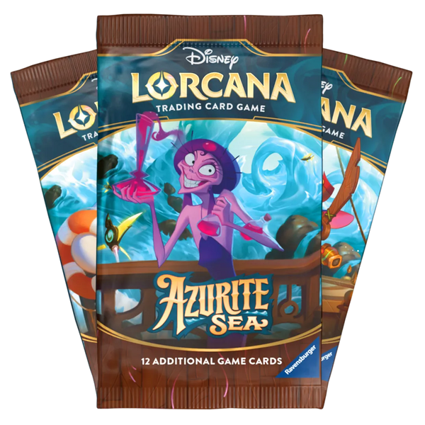 Disney Lorcana: Azurite Sea Booster Display