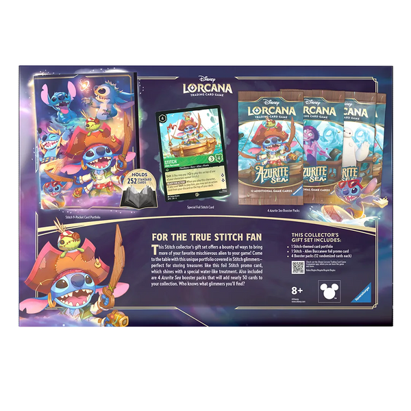 Disney Lorcana: Stitch Collector's Gift Set - Azurite Sea Disney Lorcana: Stitch Collector's Gift Set - Azurite Sea