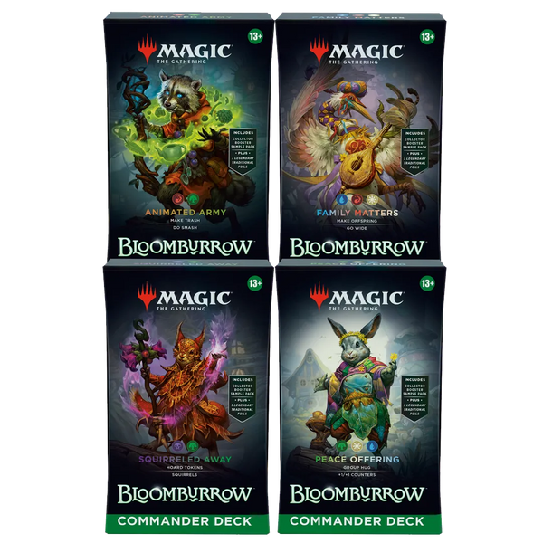mtg bloomburrow squirreled away commander deck Amazon.com: Magic: The Gathering Bloomburrow Commander Deck