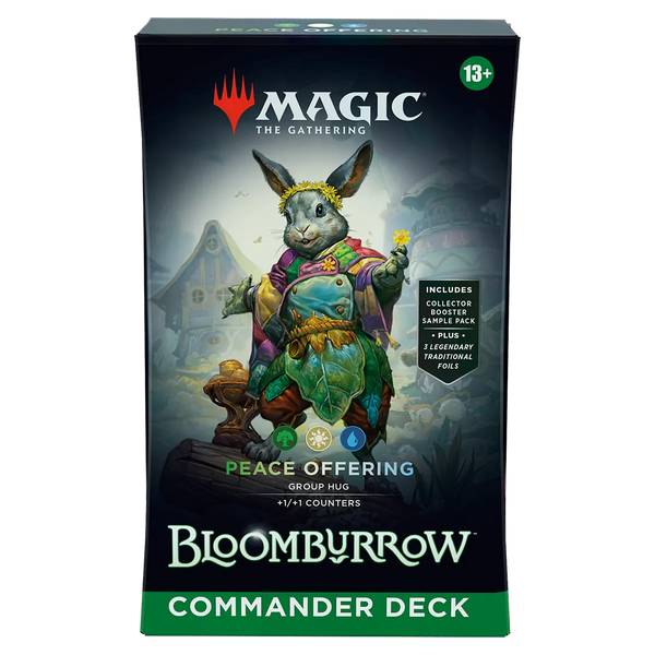 shop deals on mtg bloomburrow commander deck Deluxe Kit 1 oversized Spindown life counter Bloomburrow Commander Deck Bundle [Set