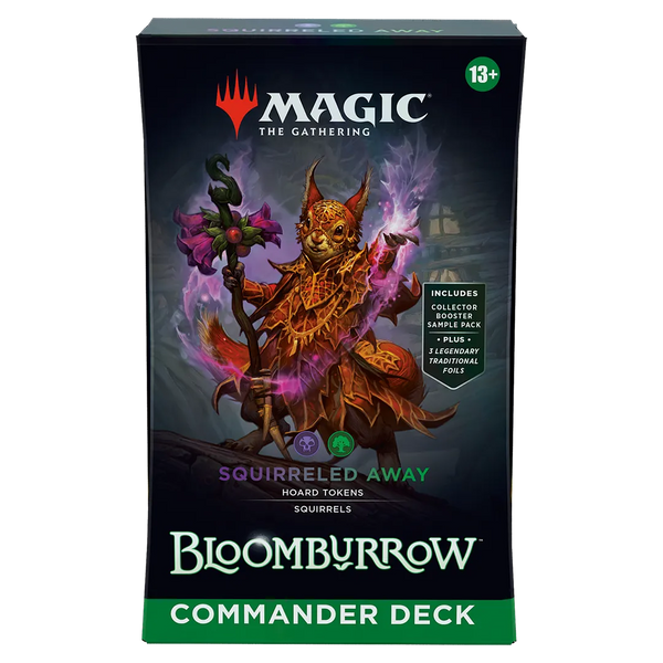 mtg bloomburrow set booster box Magic The Gathering: Bundle |BRAND NEW SEALED |30 Lands fight beside mice Bloomburrow Commander Deck Bundle [Set