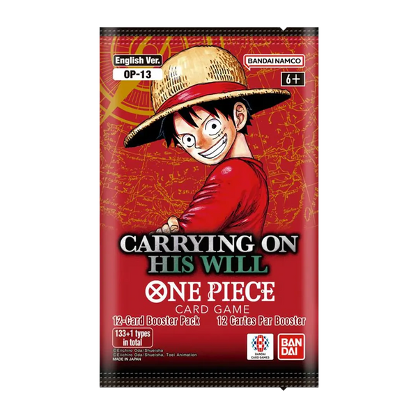 [PREORDER] One Piece Carrying On His Will Booster Box [OP-13]