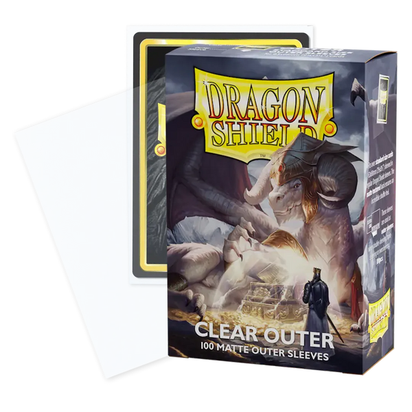 Dragon Shield Game Sleeves Matte Outer Sleeves 100Ct Pack