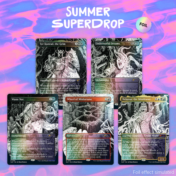 Secret Lair Drop: Death Is Temporary, Metal Is Forever [Rainbow Foil Edition]