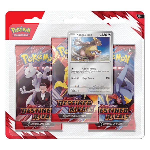 [PREORDER] Destined Rivals 3 Pack Blister [Kangaskhan]