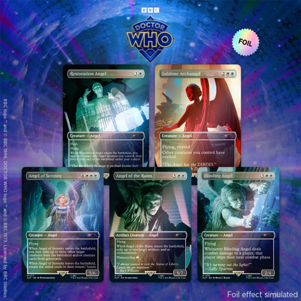 Secret Lair Drop - Secret Lair x Doctor Who: The Weeping Angels [Traditional Foil Edition]