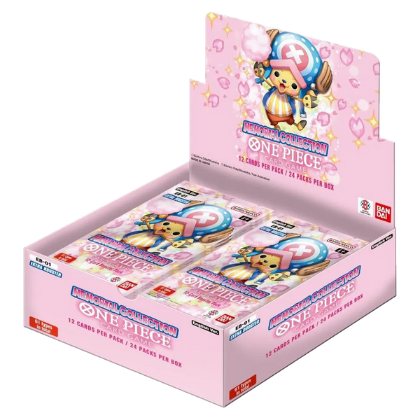 one piece tcg extra booster box EB-03 Heroines Edition Japanese 04 Egghead Crisis Extra Booster Box a must Memorial Collection - Booster Pack