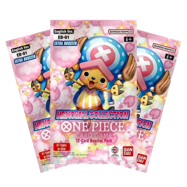 Extra Booster Memorial Collection EB-01 Booster Pack Inglés - MONSTER SPRIM Extra Booster Memorial Collection EB-01 Booster Pack Inglés - MONSTER SPRIM