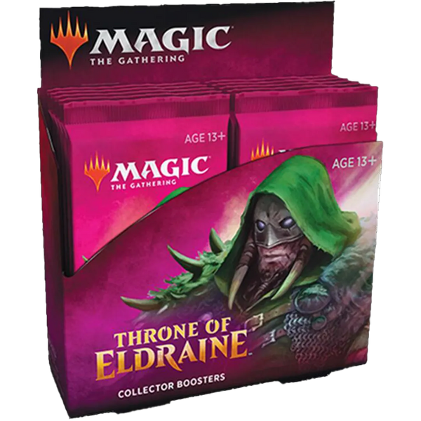 mtg booster box sealed Throne of Eldraine Collector Booster Box