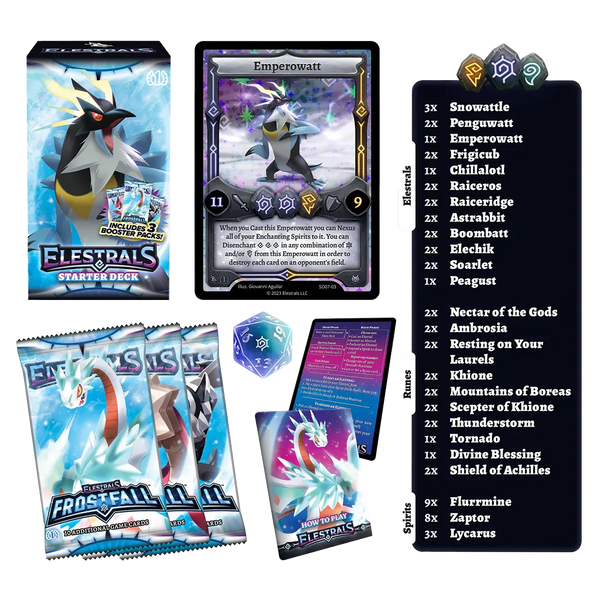 Elestrals: Frostfall Emperowatt Starter Deck [1st Edition]