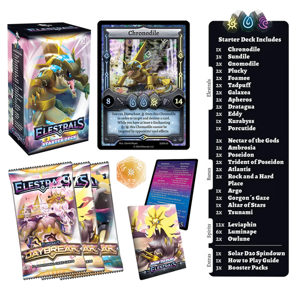 Elestrals: Daybreak Chronodile Starter Deck [1st Edition]