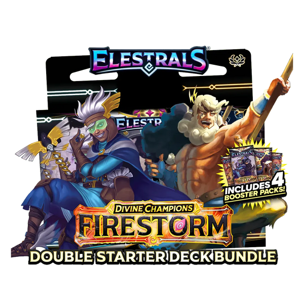 [PREORDER] Elestrals: Firestorm - Double Starter Deck Bundle [Hermes vs. Zeus]